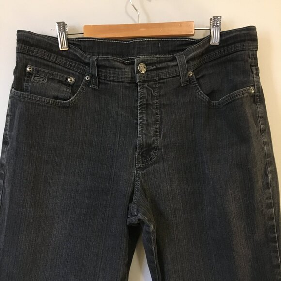Point Zero Dark Blackish Grey Denim Jeans - Picture 3 of 16
